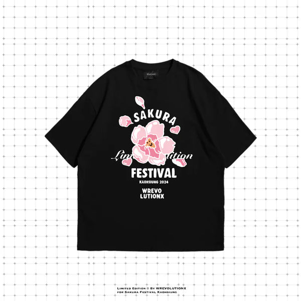 Sakura T-shirt Black