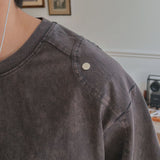 3TAP ウォッシュドリベット半袖Tシャツ（2色）