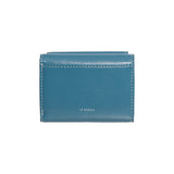DOT Pocket 3-layer Half Wallet Coin Money Card Wallet dusty blue