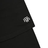 レイヤードストリングスカートパンツ [BLACK]