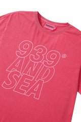 AB X WIND AND SEA T-SHIRTS (PINK)