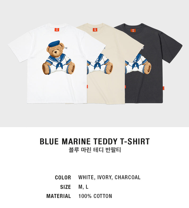 Blue Marine Teddy T-Shirt