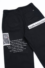 BBD No Sympathy Wide Cotton Pants (Black)