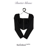 bustier blouse 