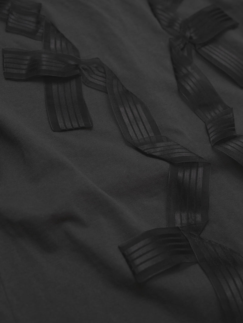 ribbon t-shirt_charcoal