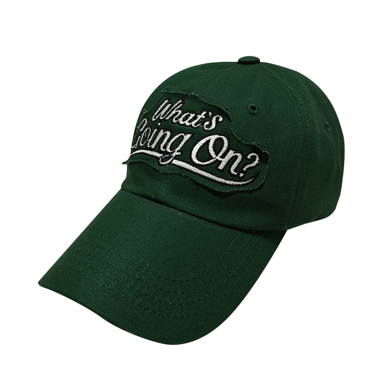 What's Going On BALL CAP [ GREEN ]