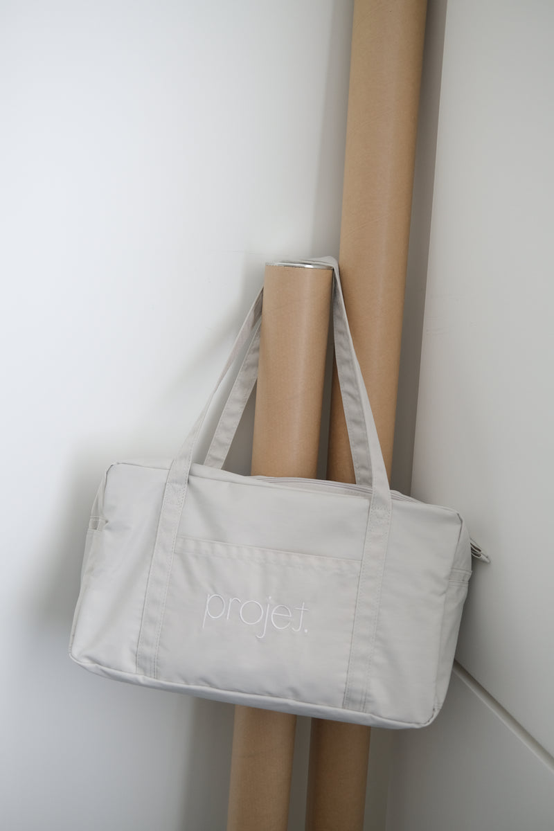 standard duffle bag (light grey)