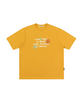 フィーリンピースTシャツ - Yellow
