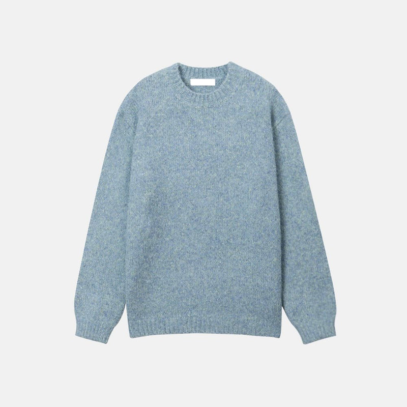 Bosse - Space Dye - Pastel coloured knit jumper in cotton/wool