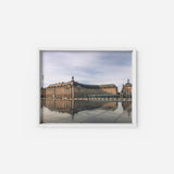 (A3) フランス·ボルドー 水の鏡広場のポスター