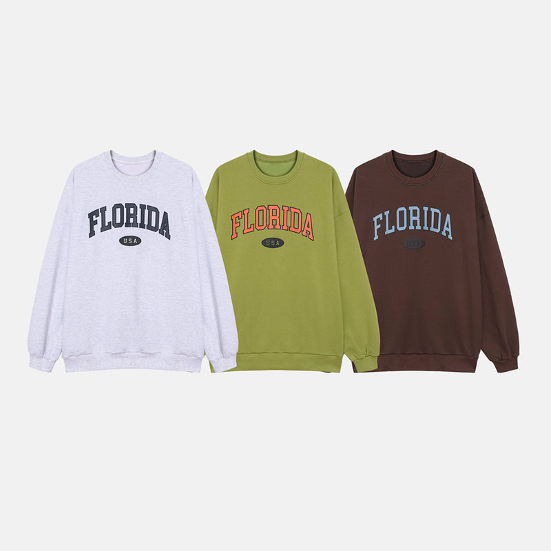 REMI RELIEF】 FLORIDA CREW NECK SWEAT - トレーナー/スウェット