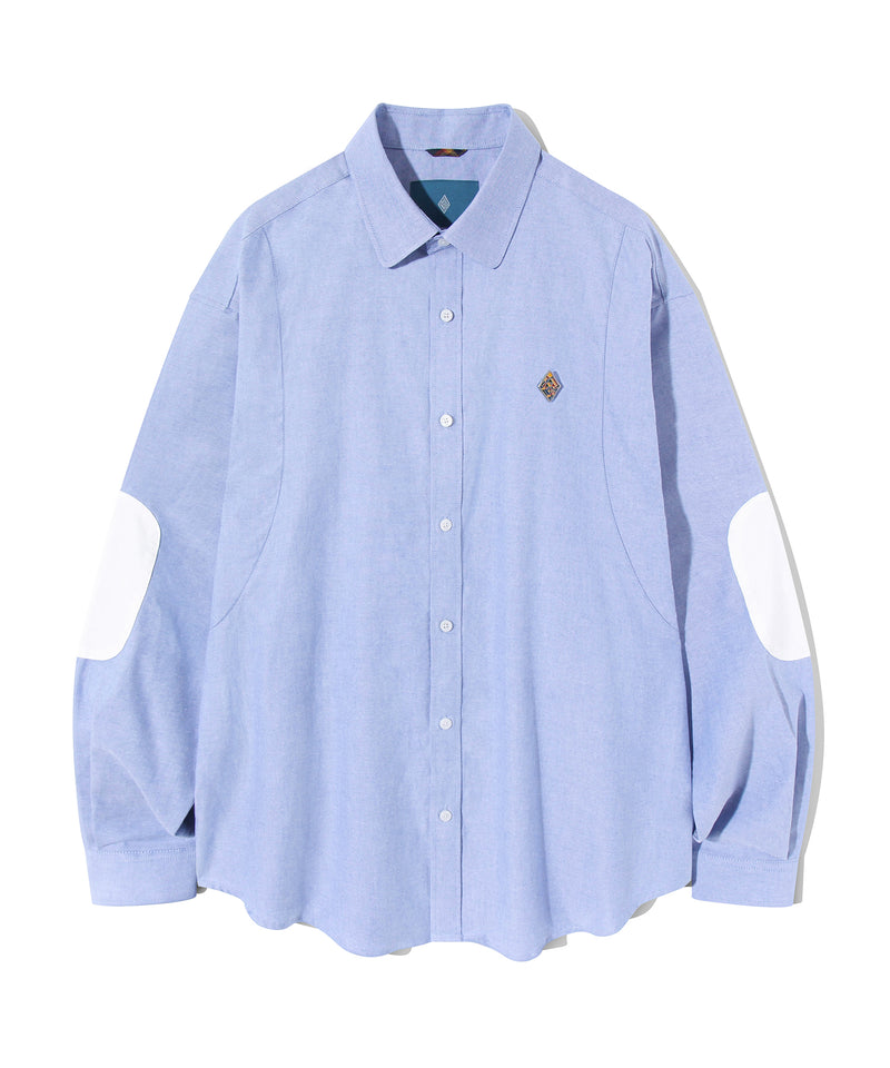 エルボーパッチオックスフォードシャツ/Elbow Patch Oxford Shirt S117