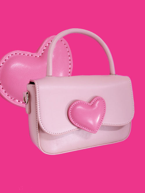 アグリーハートミニバッグ / ugly heart mini bag (2color) – 60