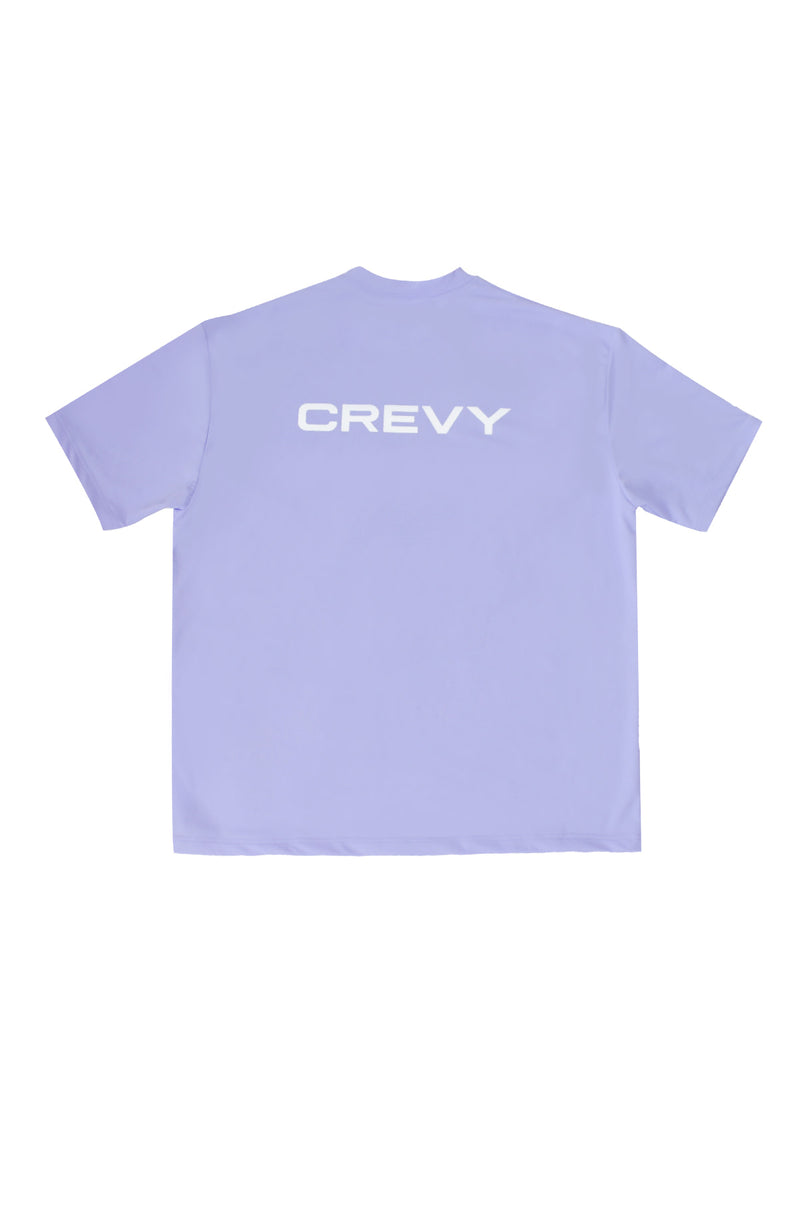 セリフロゴオーバーフィットラッシュショートスリーブTシャツ/logo overfit rash short sleeve T-shirt (light purple)