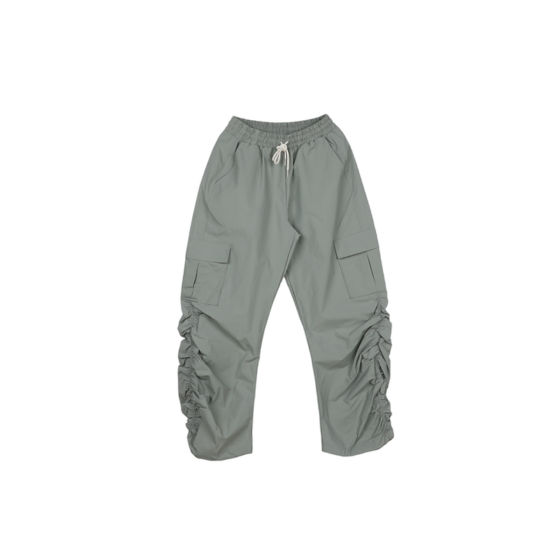 ローシャーリングカーゴナイロンパンツ / 2 Low Shirring Cargo Nylon Pants (4color)