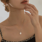 [Silver925] Bukoleon Clover Necklace