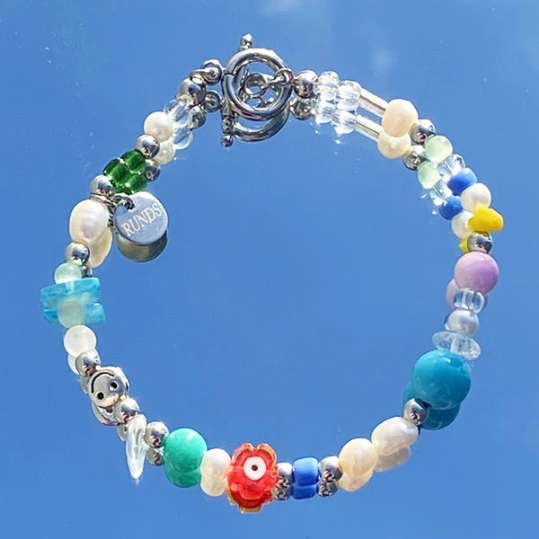 マルチビーズブレスレット02/multi beads bracelet 02 – 60