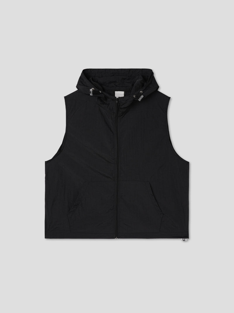 サマーナイロンフードベスト / Summer nylon hood vest 5color – 60