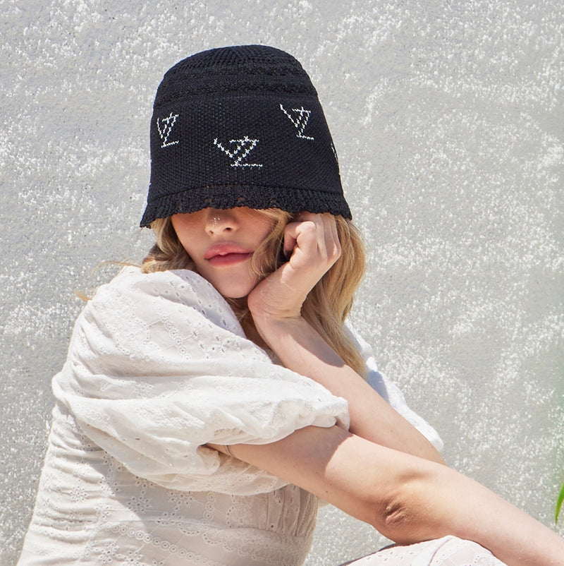 VZロゴ ジャカード バケットハット / VZ logo jacquard bucket hat BlackVARZAR/ {{ category }}