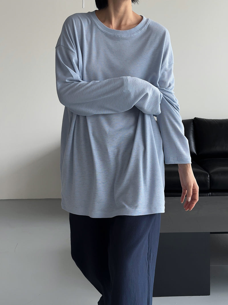 モヒートリネンロングTシャツ / Lake G Mojito Linen Long T Shirt (8color)LAKE LAYER/ {{  category }}