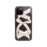 ballet ribbon case - pink