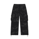 [24SS LSD COLLECTION] Bleach Washed Cotton Cargo Pants 
