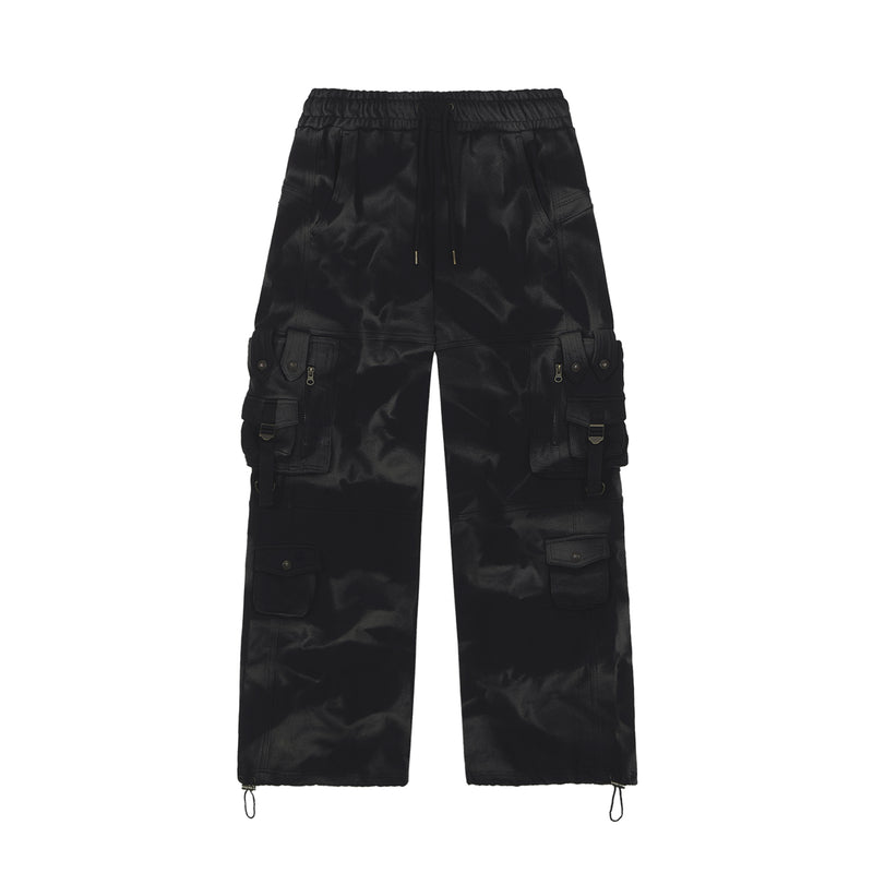 [24SS LSD COLLECTION] Bleach Washed Cotton Cargo Pants 