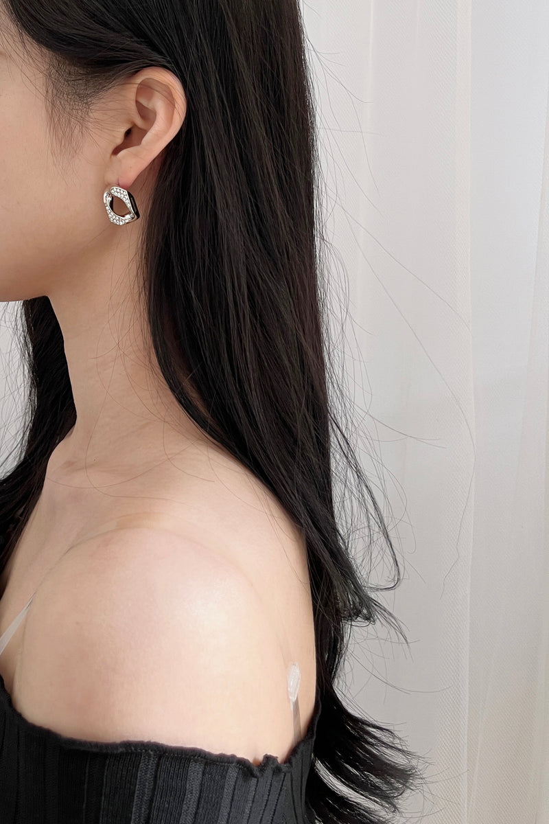 no.10ピアスシルバー / no.10 earring silver – 60% - SIXTYPERCENT