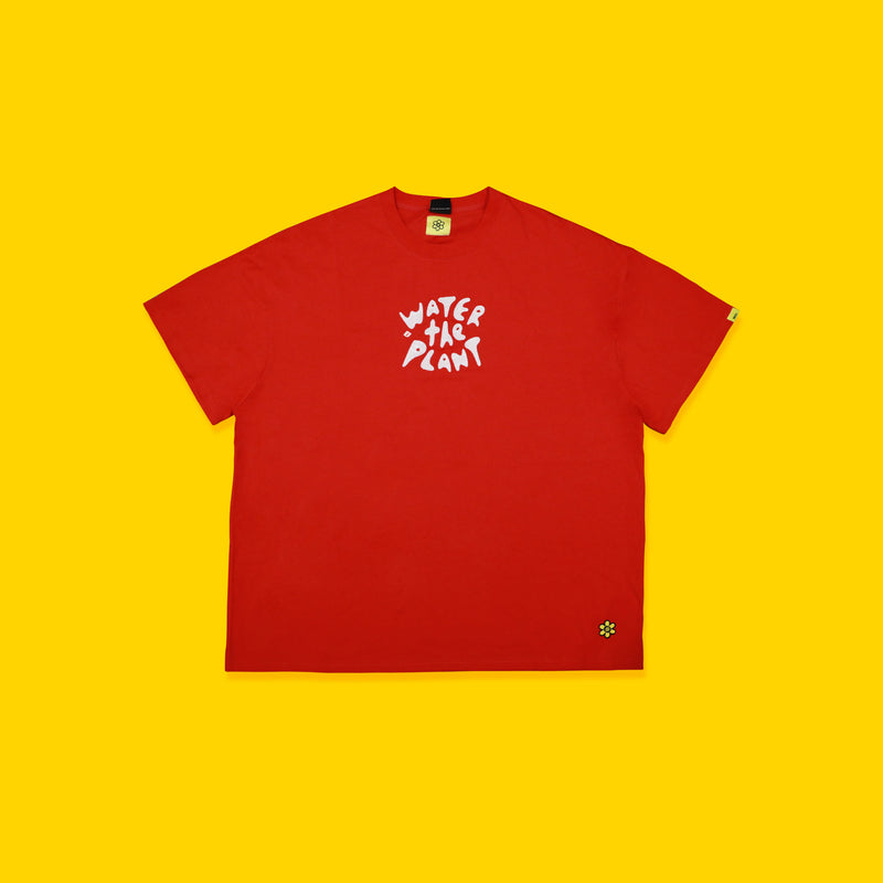 スマイリーロゴT / SMILEY LOGO TEE | RED – 60% - SIXTYPERCENT