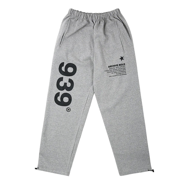 939デイジースウェットパンツ / 939 DAISY SWEAT PANTS (BLACK) – 60