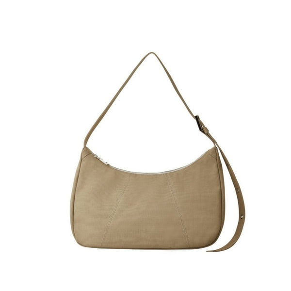 Canvas Stitch Hobo Bag beige 60