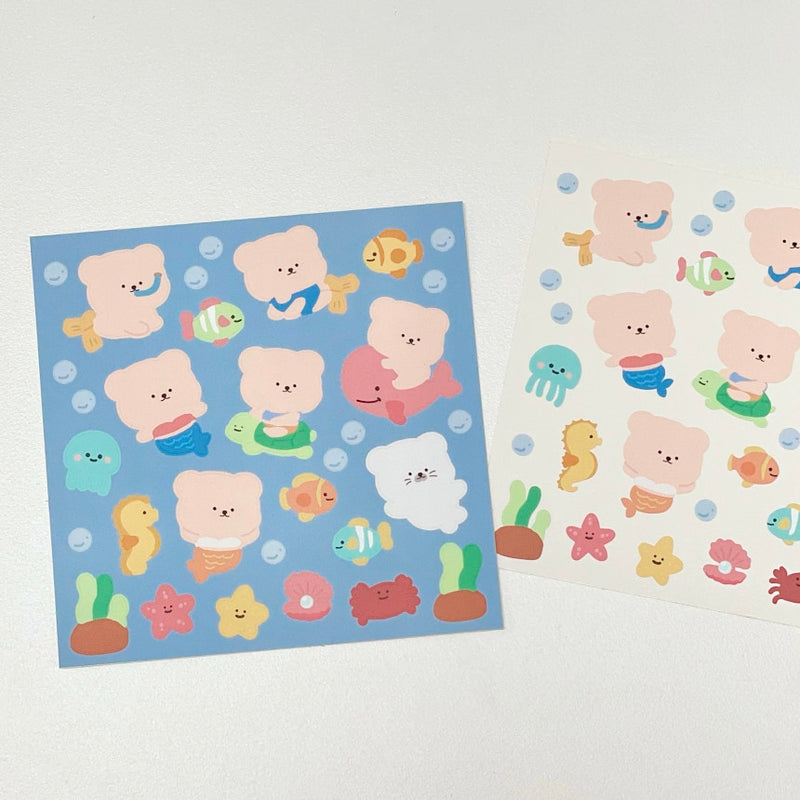 Desserts Box Sticker Set