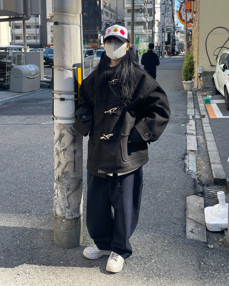 オーバーサイズユニセックストッポギコート / Oversized Unisex