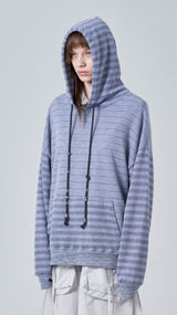 Oversized stripe hoodie_blue (6698449961078)
