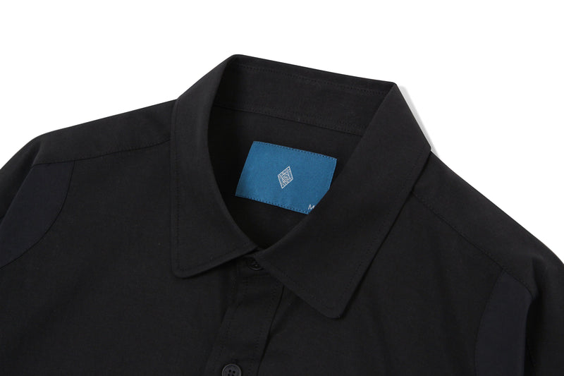 ミックスファブリックパッチシャツS94/Mix Fabric Patch Shirt S94