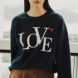 ラブスウェット / LOVE SWEAT SHIRT_NAVY – 60% - SIXTYPERCENT