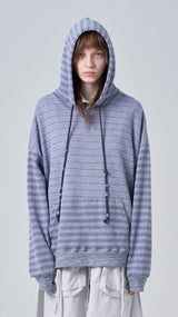 Oversized stripe hoodie_blue (6698449961078)