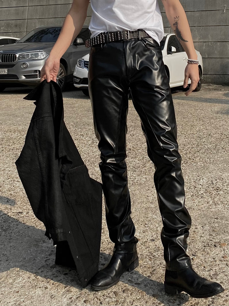 シャイニーレザーパンツ / shiny leather pants – 60% - SIXTYPERCENT