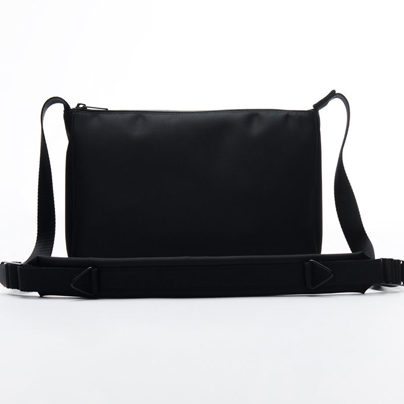 Round black crossbody online bag