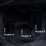 [After Pray Edition] 2-Pocket Nylon Cargo Rucksack (Silver)