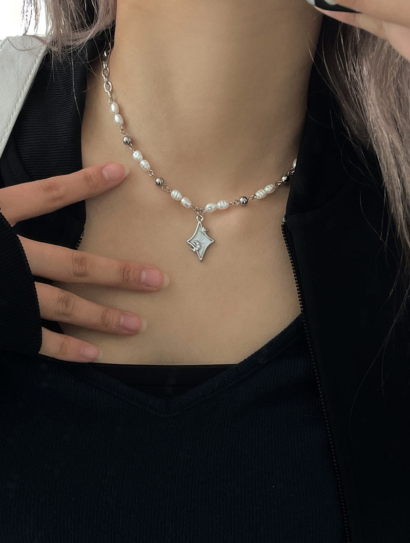スパークルパールネックレス / sparkle pearl necklace – 60 ...