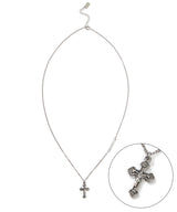 クロスペンダントネックレス / Byzantine Cross Pendant Necklace