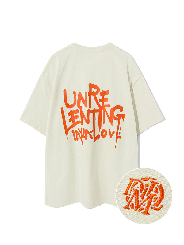 アンリレンティンググラフィティ半袖Tシャツ / Unrelenting Graffiti