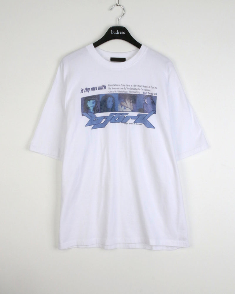 ビョークホワイトTシャツ / bjork white t shirt – 60% - SIXTYPERCENT