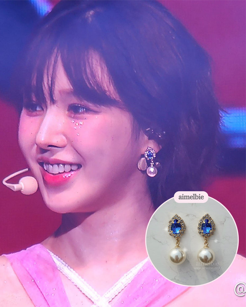 ロイヤルブルーシークピアス / Royal Blue Chic Earring (Red Velvet Wendy Earring) – 60% -  SIXTYPERCENT