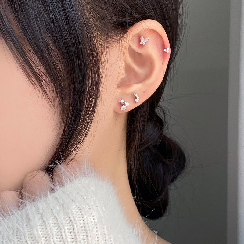 ソフトトゥインクルピアス / [4 set] Soft Twinkle Piercing Set – 60