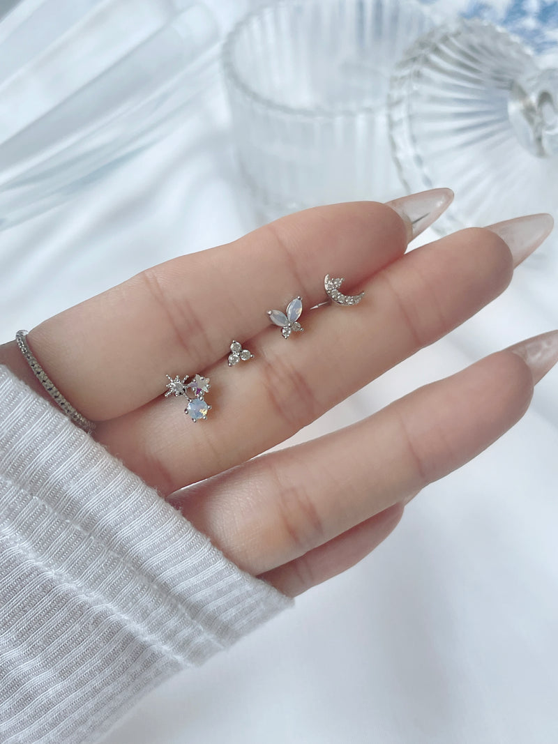 ソフトトゥインクルピアス / [4 set] Soft Twinkle Piercing Set – 60