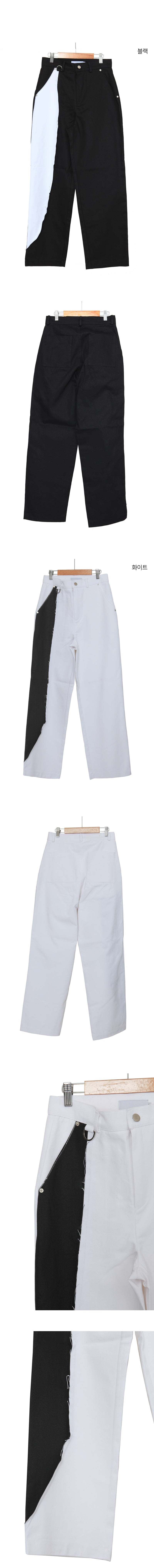 ハーフカラードパンツ / half colored pants – 60% - SIXTYPERCENT