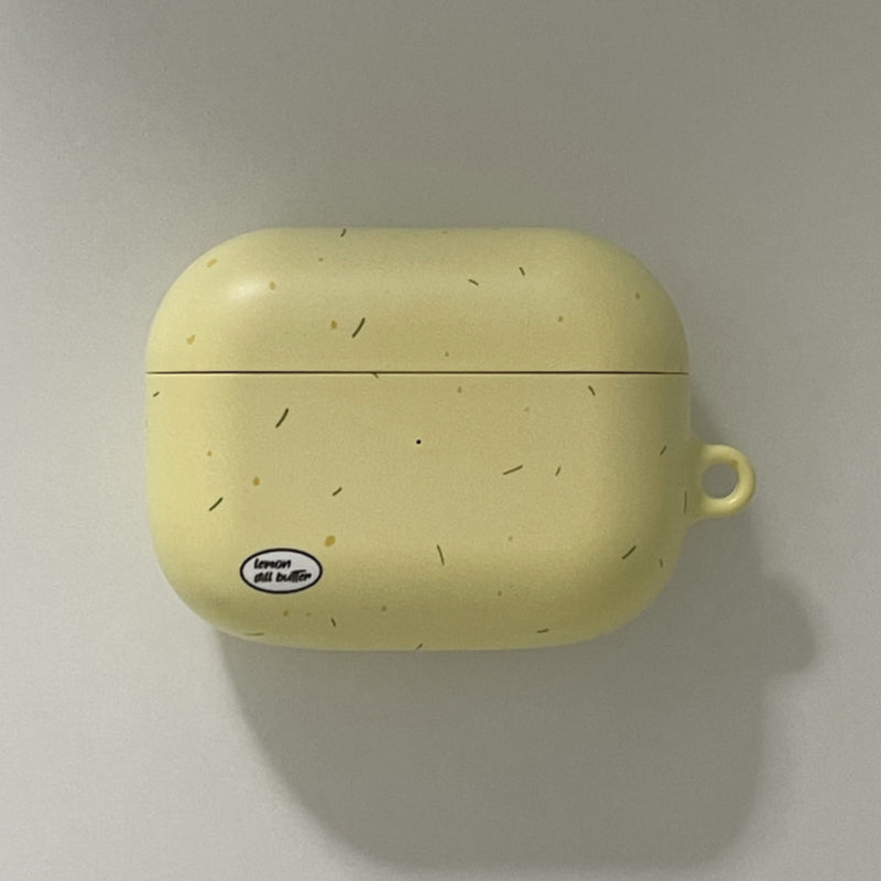 レモンディルバターエアーポッズケース/lemon dill butter pods