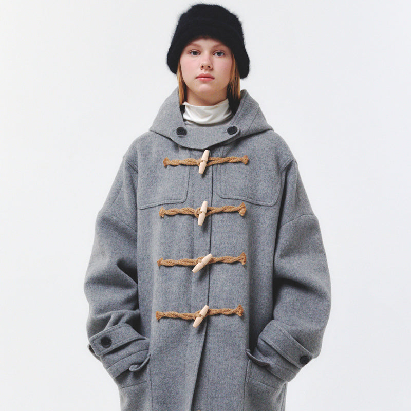 オーバーサイズダッフルコート/Oversized Duffle Coat(6 COLOR)